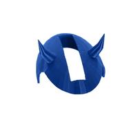 1/4 Pcs 3D Printed Vikings Chicken Helmet with Horns, Fun Warrior Hat, Great Chickens Accessory and Mini Safety Helmet, Ideal Chicken Clothes for Pet Party Wear