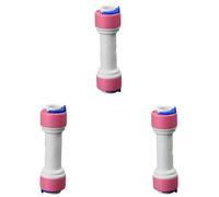 1/4" PE Hose OD Check Valve with Push-In Quick-Connect to Prevent Backflow for RO Reverse Osmosis Water Filter Plastic Fitting, Beverage Dispenser & Water Filtration/Purification Systems (3PCS)