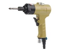 1/4 Pneumatic Air Screwdriver Reversible Type Industrial Screw Driver Tool 5000rpm Strong Moment High Efficiency Compact Comfortable Handle for Machine Manufacturing Auto Repair