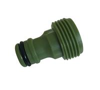 1/4" Push Fit Pipe Fittings for American Fridge and RO Unit Elbow, Tee Piece, Connectors, Valve, Tap Adapters etc (1, Hozelock Adapter to 3/4" BSP)