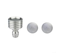 1/4 Quick Connect Pressure Washer Nozzle Stainless Steel Spray Blades High Pressure Car Patio Outdoor Furniture Cleaning Accessory 0.3mm 0.4mm 0.5mm Silver Installation for Home Commercial Use