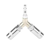 1/4" Quick Connector，Y Piece 3 Way Pneumatic Quick Fitting，Quick Fitting Pneumatic Connector，Air Pump Compressor Connector，for the connection between pneumatic devices and air hose