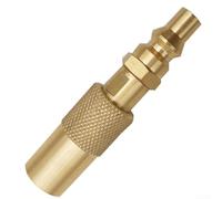 1/4" Quick Disconnect Fitting, Copper Conversion Joint, High Pressure Gas Quick Connect Fittings Adapter For Coleman Grill Stove