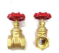 1/4 Quot; 3/8 1/2 3/4 1 Brass Gate Valves DN15 20 25 Water Valve Switch Internal Thread 1Pcs(3 Inch)