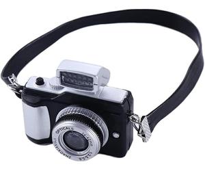 1:4 Scale Mini Camera Prop Ornament Vintage Camera Model, Miniature Digital Camera Mini Decoration Accessories Photography Props Ornament(Style 1)