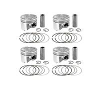 1/4 Set 48mm 48.5mm Motorcycle Engine Parts Piston Ring Kit Compatible With FZR250RR 3LN ZEAL250 FZR250(4Sets 48mm)