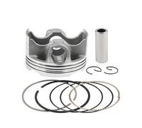 1/4 Set Motorcycle Part Piston Rings Full Kit Cylinder Bore Size 67 67.50 68mm Compatible with CBR600 F5(4 set 67mm)