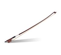1/4 Size Violin Bow Mongolian Horsehair and Arbor Wood | Classic Brown Finish, 56x2.5x1cm Size, for Stage Performance and Music Lessons, Student Use