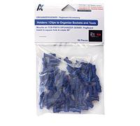 1/4" Socket Holders (50 pcs) - Accessories for ORGANIZER GENIE Pegboards to Organize Tools