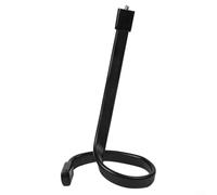 1/4" Thread Gooseneck Camera Holder - Adjustable Flexible Mount for Ring, Baby Monitor & Webcams, ABS + Aluminum, 520mm, Tool-Free Installation(Black)