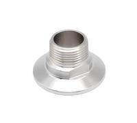 1/4" to 1" NPT Male Thread to 3/4"-2" Tri Clamp Adapter - Sanitary Stainless Steel Pipe Fitting Connector(304-TC 64mm,1/2 inch)