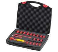 1/4" VDE Insulated Socket Set, 21 Piece - 43025