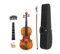 1/4 Violin Beginners Course Learn Instrument Sub-gloss Panel Violin Students Teacher Tools With Parts (Color : Violin Set)