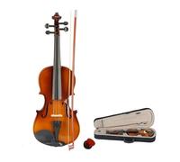 1/4 Violin for Beginners or Enthusiasts, Acoustic Violin Kit with Case, Bow, Rosin and Manual, Ideal for Students and Music Lovers(3/4)