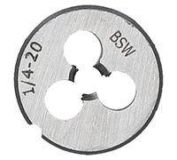 1/4" x 20 BSW Whitworth 25mm Circular Die Tungsten Steel Thread Cutter