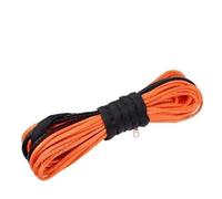 1/4'' X 50 Ft Car Synthetic Winch Rope Heavy Duty Vehicle Winch Cable For Off-Road Recovery ATV UTV With High Visibility(Orange)