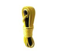 1/4'' X 50 Ft Car Synthetic Winch Rope Heavy Duty Vehicle Winch Cable For Off-Road Recovery ATV UTV With High Visibility(Yellow)