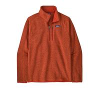 Patagonia Better 1/4 Zip Hoodie coal orange XL