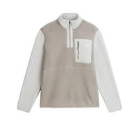 The North Face Mens Regular Fit Yumiori Quarter Zip Fleece - Colour: SM4 Stone Slab/Cumulus Cloud - Size: XL