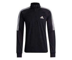 1/4 Zip Jacket Sereno 3 Stripes - Black