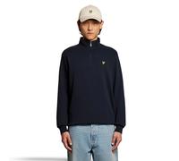 1/4 zip sweater Lyle & Scott Loopback Bleu M
