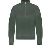 1/4 zip sweatshirt Colorful Standard Organic Midnight Forest Vert S