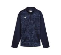 1/4 zip sweatshirt for kids Puma Teamgoal Graphic Blue 6 years