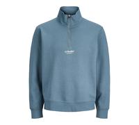 1/4 zip sweatshirt Jack & Jones Soho Bleu L