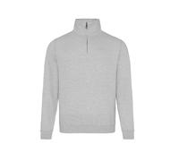 1/4 zip sweatshirt Just Hoods Gris XL