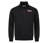 1/4 zip sweatshirt Lonsdale Gryffidam Noir 3XL