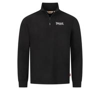 1/4 zip sweatshirt Lonsdale Lostock Noir 2XL