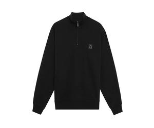 1/4 zip sweatshirt Lyle & Scott Loungewear Noir L