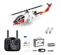 1/40 Scale F112S AH-1 Cobra GPS RC Helicopter, 2.4G 9CH Flybarless Dual Brushless 200-Class RC Attack Helicopter with Altitude Hold, GPS + Radar Intelligent Stabilization - RTF