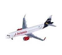 1:400 For A320neo N776AV Diecast Metal Static Miniatures Airplane Model Souvenirs