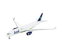 1:400 For LH4323A Azul Blue Brazilian A350-900XWB PR-AOW Aircraft Model Alloy Souvenir Toy For Collection Gifts