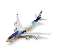 1:400 For Singapore B747-400 9V-SPK 9V-SPL Aircraft Model Diecast Alloy Souvenir Static Miniature Hobby Playset