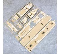 1/400 RMS Titanic Wooden Deck with Anchor Chain for Academy 14215