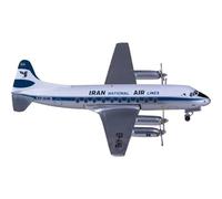 1 400 Scale for Air Vickers Viscount 700 EP-AHB Avion Metal Aviacion Miniature Airplane Model Toys Aircraft Playkits