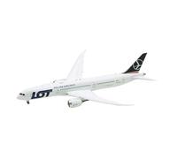 1 400 Scale For B787-9 SP-LSA LOT Polish Airlines Aircraft Diecast Alloy Plane With Landing Gear Model Planetoy Set