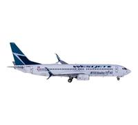 1 400 Scale for NG58087 WestJet 737-800 C-GAWS Die Cast Avion Metal Aviacion Miniatures Airplane Model Toys Playkits