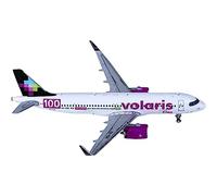 1 400 Scale Gjvoi2132 Volaris For Airbus A320neo Xa-vsh Miniature Die Cast Airplane Model Gift Toy Hobby Playgame Kit