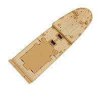 1/400 Scale Wooden Deck with Anchor Chain Upgrade Part for Academy 14215 Ship Model Building Kit