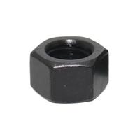 1-40pcs Black Hexagon Hex Nuts M2 .5 M3 M4 M5 M6 M8 M10 M12 M14 M16 M18 M20 M22 M24 M27 M30 M36 Oxide Carbon Steel Metric(M10 5pcs)