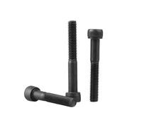 1-40pcs M3/M4/M5/M6/M8/M10/M12/M14/M16/M18/M20/M24 12.9 Grade High-strength Carbon Steel Partially Threaded Cylindrical Head Hexagon Socket Screws, M10x50mm(5pcs)