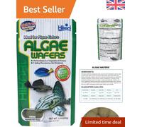 1.41oz Additive-Free Algae Wafer with Spirulina & Chlorella for Healthy Fish