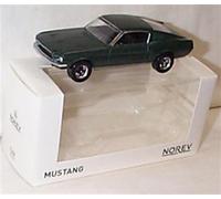 1:43 1968 Ford Mustang Fastback Satin Green - Bullitt - NOREV Jet Car Diecast Ne