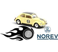 NOREV 1/43 VW BEETLE 1973 - NO.53 HERBIE NV841005