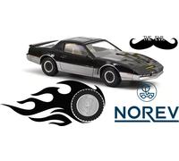Noreb 1/43 Pontiac Firebird Carl Night Rider 1982 NOREV Firebird KARR Mini Car