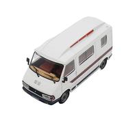 1:43 Alloy Campervan Model Kit For Citroen C35 Notin 1980 Caravan Metal Toy Car Gift Simulation Vehicle Playset