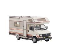 1:43 Alloy Campervan Model Kit For Gruau Challenger 340 Peugeot J5 1985 Motorhome Metal Toy Car Simulation Vehicle Playset